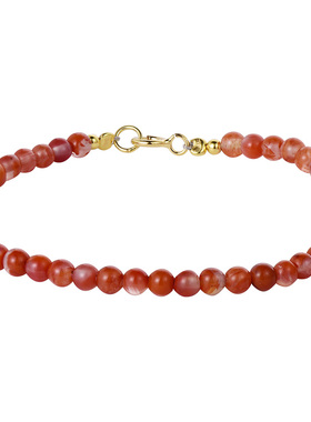 【南红玛瑙】S925银手链