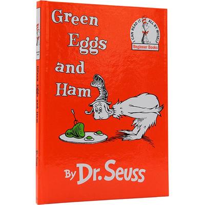 苏斯博士 Dr Seuss 绿鸡蛋和火腿 Green Eggs and Ham 进口英文原版正版 廖彩杏书单 吴敏兰书单第54本 幼儿启蒙 精装