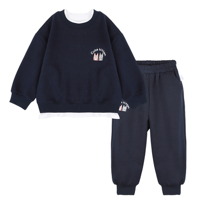 男童套装儿童春装运动衣服2026新款小少爷开春童装卫衣两件套洋气