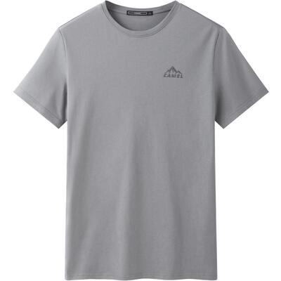 骆驼男装防油防污短袖T恤