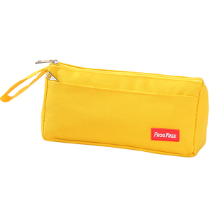 笔袋定制礼品小学生奖品简约大容量手提帆布铅笔袋定做宣传文具袋