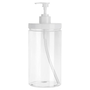 大容量洗衣液分装瓶按压瓶装洗衣液替换装专用大口径空瓶子收纳瓶