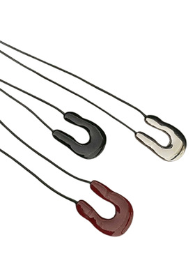 U型马蹄项链可调节时尚复古饰品