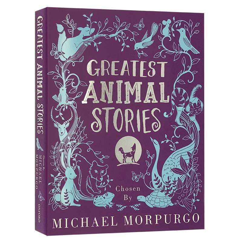 伟大的动物故事合集 Greatest Animal Stories 英文原版亲子读物 穿靴子的猫 丑小鸭 彼得与狼 儿童书
