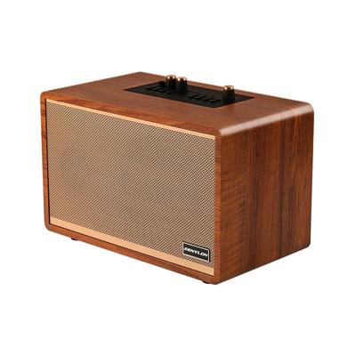 复古蓝牙音箱低音炮家用收音机