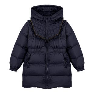 富罗迷儿童羽绒服女童装冬季新款保暖加厚青少年好看宝宝羽绒外套