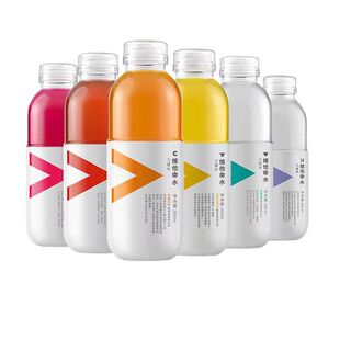 农夫山泉力量帝维他命水功能柠檬饮料250ml瓶运动柑橘营养素饮料