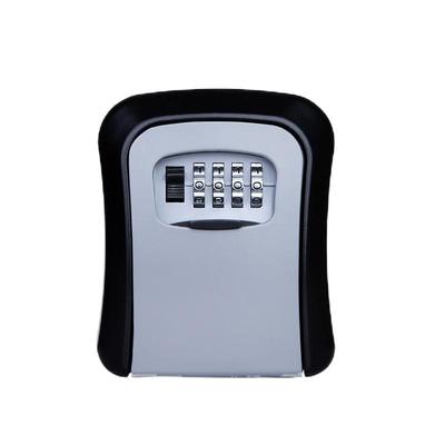 全金属密免打孔钥匙盒可定制logo