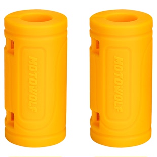 摩多狼摩托车护杠防摔胶护杠防摔块改装保险杠水鸟保护套防摔球