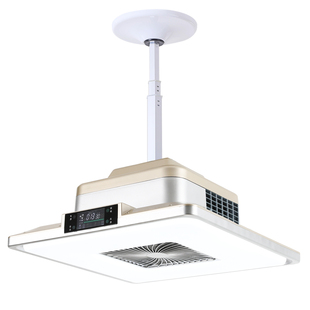 外排式麻将机吸烟灯棋牌室空气净化器专用灯排烟机除烟神器麻将灯