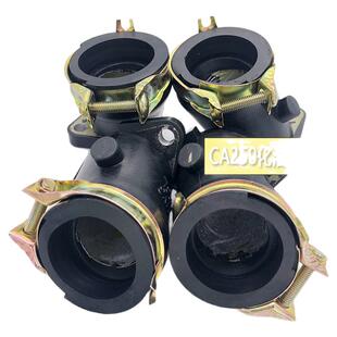 适用大地鹰王本-田金太子QJ250 CA250 化油器接口接口胶空气接口