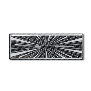 适用特斯拉model3/y车标贴高性能时光隧道PLAID碳纤维车尾标贴纸