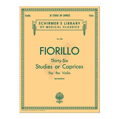 菲奥里洛小提琴练习曲或随想曲