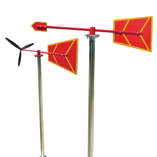 标准型夜光反光风向标气象金属户外不锈钢风向标风向袋屋顶过安检