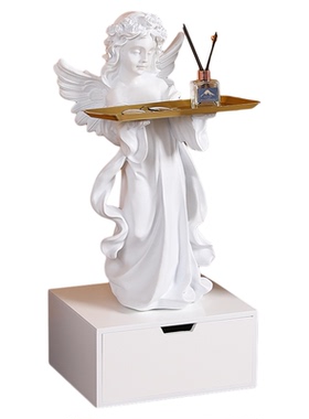 欧式天使雕塑店铺装饰大摆件