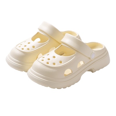 桃印2024新款外穿洞洞鞋