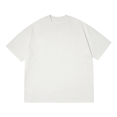 TOPTIERBRO夏季纯色口粮短袖T恤