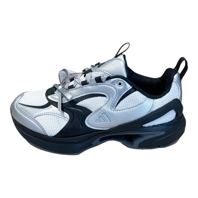 阿迪达斯女鞋2025秋季新款SWANNER透气舒适运动休闲跑步鞋 JP6535