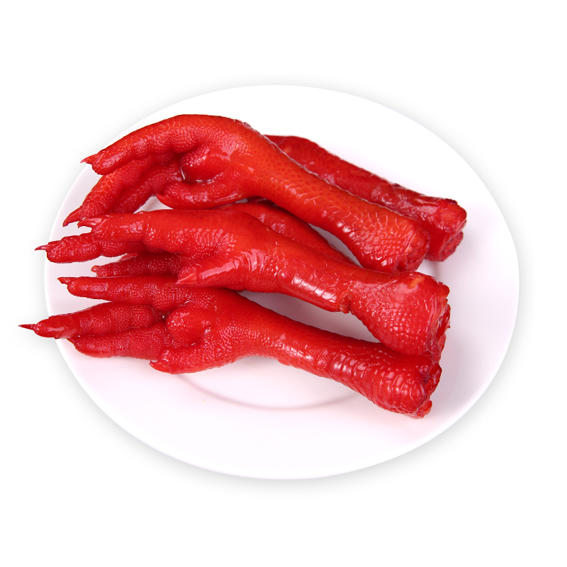 香酥卤味鸡爪多味凤爪40g童年零食红爪独立包装休闲解馋零食小吃