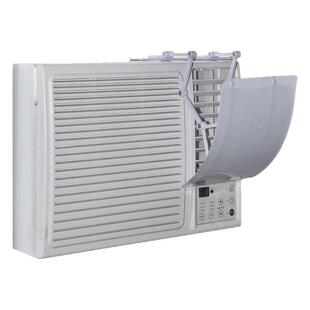 窗式冷气机挡风板横出风口遮风板导罩防直吹通用窗口式空调挡风板