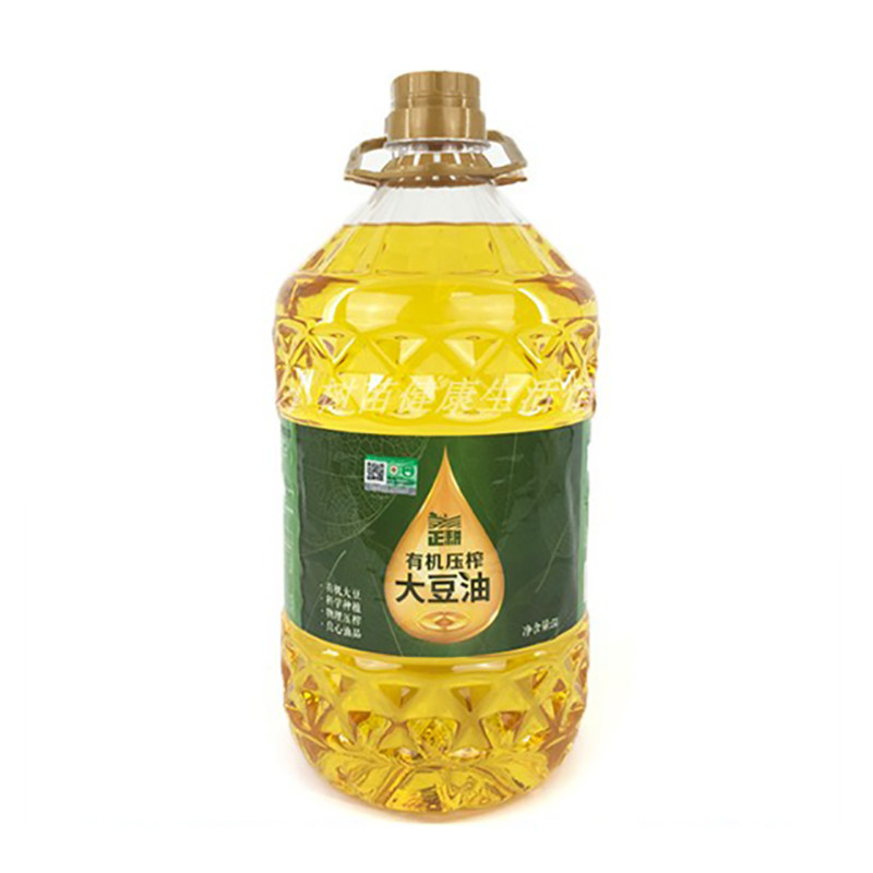 物理压榨非转基因有机大豆油