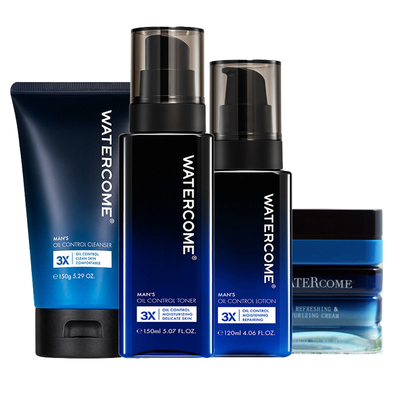 水之蔻正品男士乳液保湿护肤套装