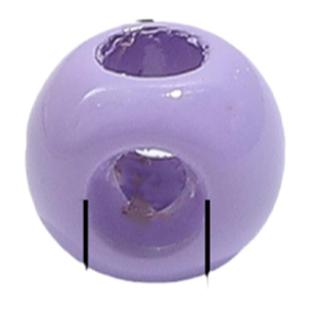 亚克力实色和珠光四通孔珠子散珠子串珠 DIY手工手链项链饰品配件