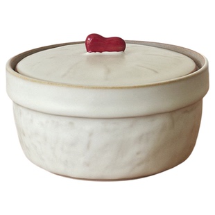 泽滕家可爱带盖碗甜品双皮奶早餐燕麦水果酸奶谷物汤盅喝粥釉下彩