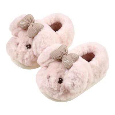 巴拉巴拉儿童棉拖鞋男童家居鞋冬