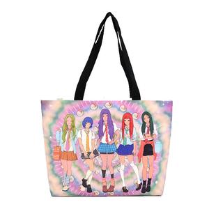 杜邦纸袋定制印logo加急定制帆布内衬托特包定做广告购物袋帆布袋