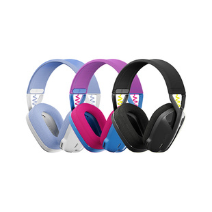 罗技G435游戏耳机蓝牙头戴式电竞电脑专用吃鸡轻便舒适g435拆包