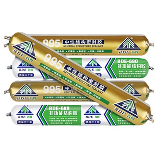 百得995结构胶强力高粘度中性硅酮防水耐候门窗瓷砖专用玻璃密封
