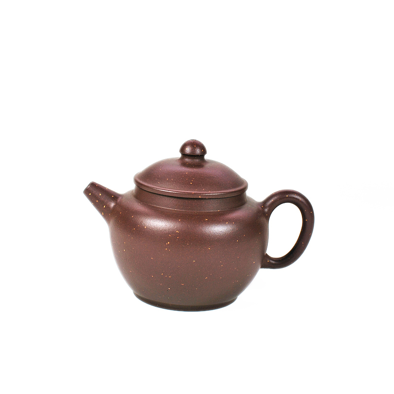 润砂堂传统手工明式具轮珠紫砂壶原矿陈腐宜兴老紫泥摹古风格包邮