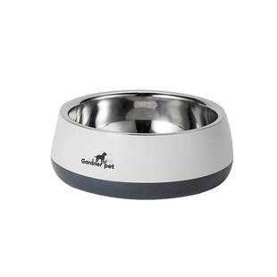 不锈钢狗碗狗狗食盆喝水碗加厚防打翻狗粮碗饭盆专用猫咪宠物用品