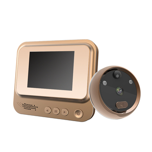 零距离智能电子门铃可视猫眼门铃家用 防盗监控摄像头门镜带夜视