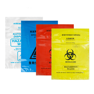比克曼生物耐高温高压灭菌包装袋垃圾袋黄色生物安全废弃物处理袋