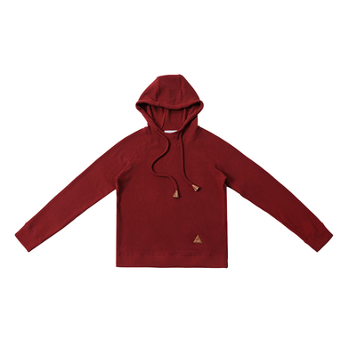 basicshenshen百搭连帽针织衫