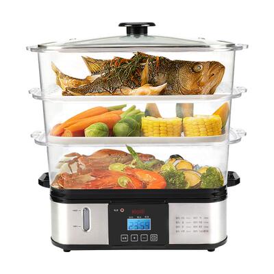 aigoli艾格丽透明家用多层电蒸锅
