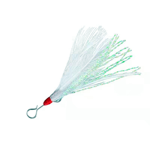 10个路亚饵羽毛挂件假饵亮片毛钩钓马口小翘嘴鲈鱼户外渔具小配件