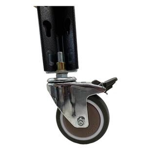 葫芦孔角铁置物货架专用凸层加长角钢免打孔简易安装插入式万向轮