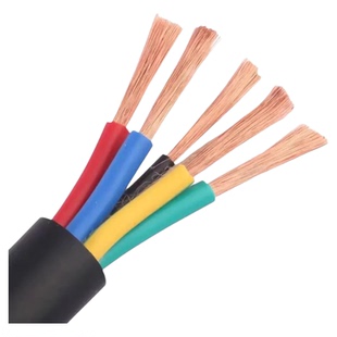 国标RVV多芯控制缆RVV2345678 10 12芯信号线0.3 0.5 0.75 1平方