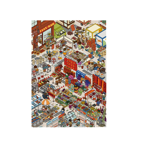 晨曦篇造景贴纸拾光集7.0年味三时系列新年节日系列微缩场景3D立体贴画手帐手工玩具女孩打发时间新年礼物