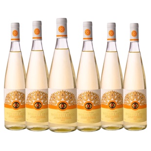 诺苏百合·天使之吻干白葡萄酒750ml*6瓶8%vol半甜葡萄酒送礼好酒