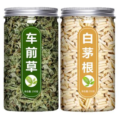 白茅根车前草茶中药材正品500g