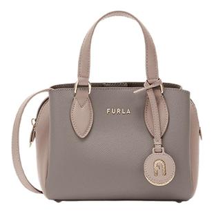 【新年礼物】FURLA芙拉MINERVA牛皮迷你女士托特包手提斜挎包