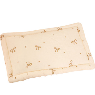 婴儿枕垫纯棉云片枕宝宝加厚小枕头儿童吸汗纱布拍隔巾防吐奶枕巾