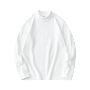 双面德绒打底衫男秋冬保暖加绒男款青少年磨毛内搭男士长袖T恤女