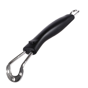 三孔通用炒锅把手锅配件防烫手柄耐热胶木3孔锅把子马勺炒勺锅柄