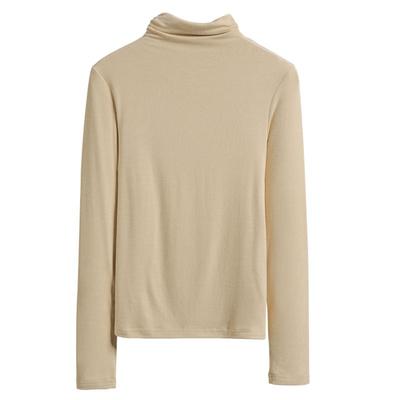 半高领打底衫女秋冬新款