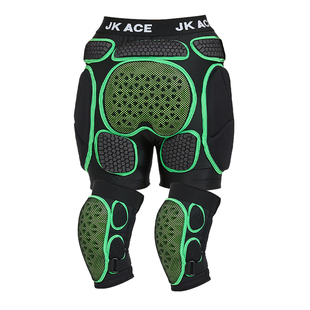 JKACE滑雪护具内穿ESA防摔裤屁垫护臀垫男女套装护肘滑雪护臀护膝